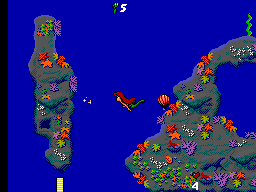 Ariel - The Little Mermaid (Brazil) In game screenshot